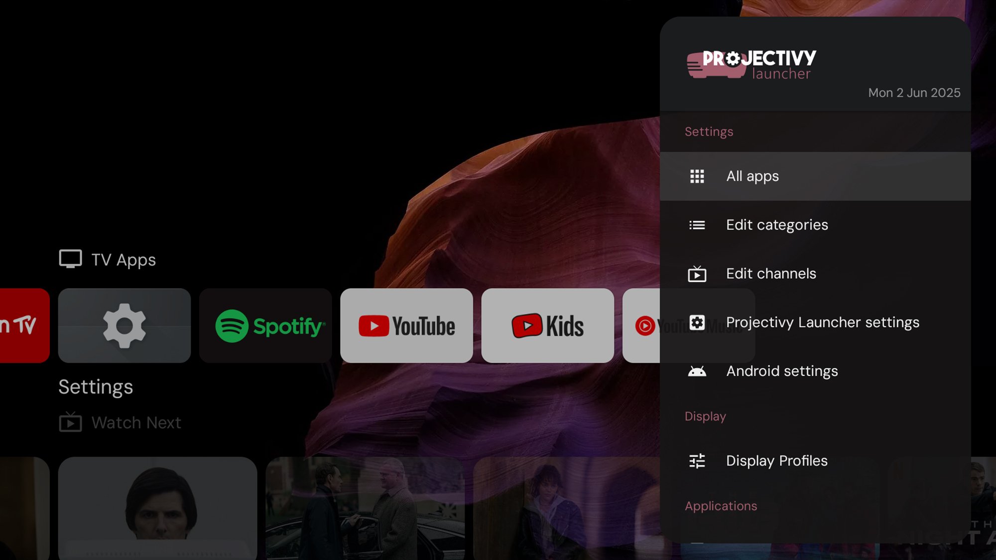 Projectivy Launcher